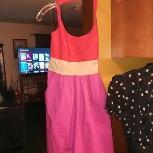 Corey P Multi Color Dress Sz q2